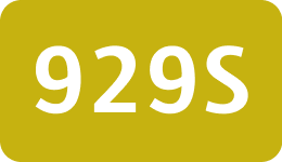 929S